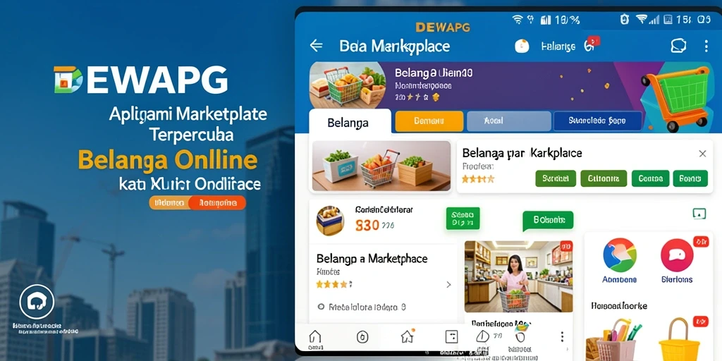 Tampilan antarmuka pengguna DEWAPG yang menarik dan fungsional.