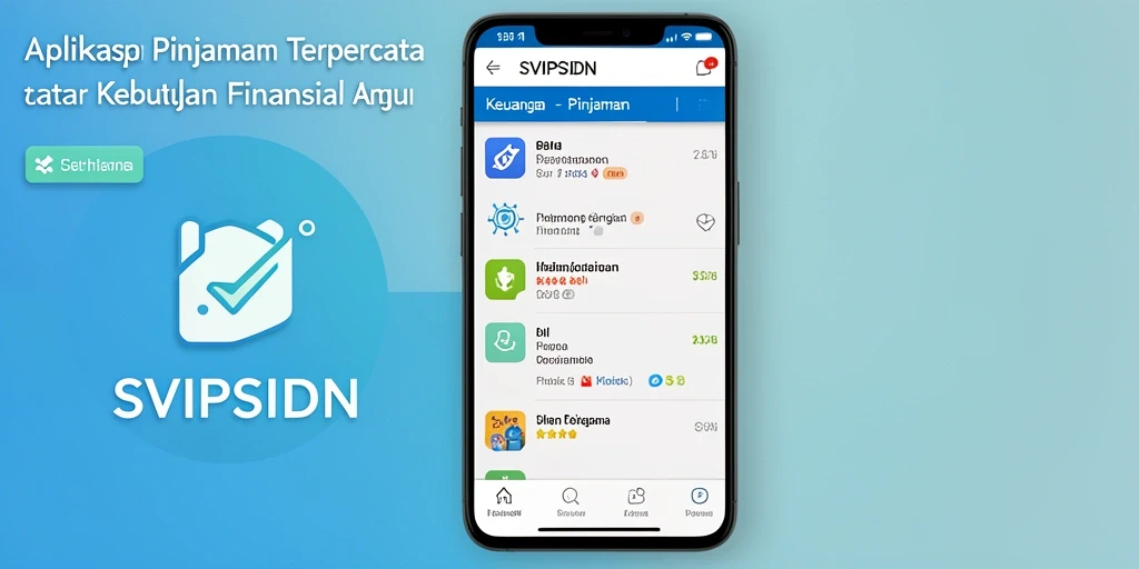 Antarmuka pengguna aplikasi SVIPSIDN yang intuitif dan mudah digunakan.