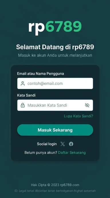 Masuk Akun rp6789 untuk Pengguna Android Indonesia